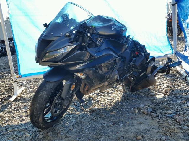 JKBZXJE16FA016321 - 2015 KAWASAKI ZX636 E BLACK photo 2