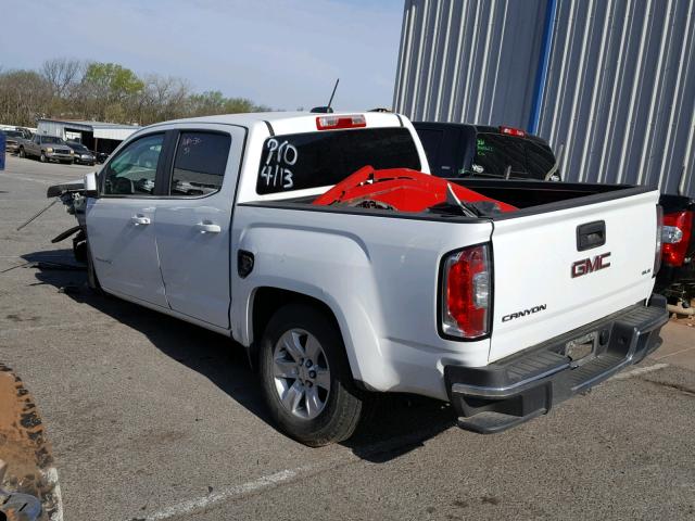 1GTG5CEA7H1217814 - 2017 GMC CANYON SLE WHITE photo 3