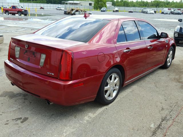 1G6DW67V590156250 - 2009 CADILLAC STS RED photo 4