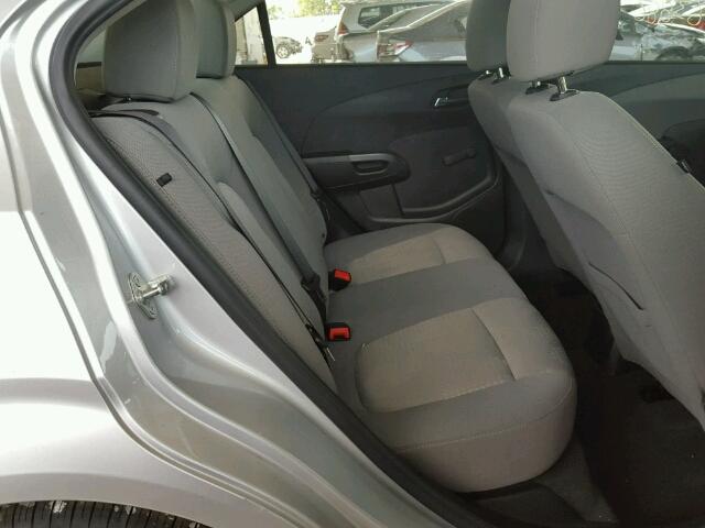 1G1JA5SH7C4226785 - 2012 CHEVROLET SONIC LS GRAY photo 6