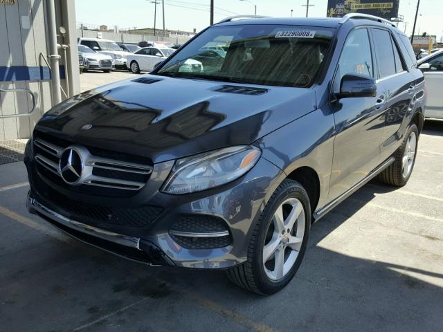 4JGDA5JB4GA672316 - 2016 MERCEDES-BENZ GLE 350 GRAY photo 2