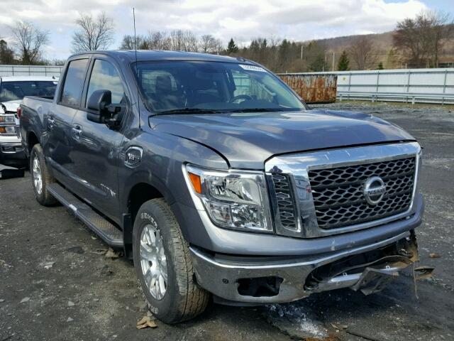 1N6AA1E59HN510211 - 2017 NISSAN TITAN SV CHARCOAL photo 1