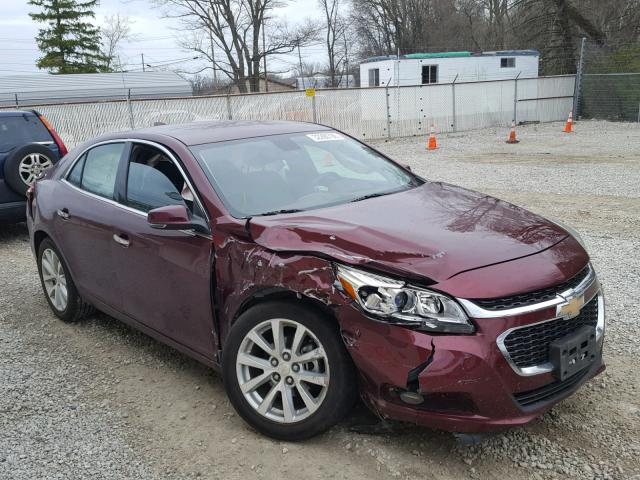 1G11F5SL6FF264927 - 2015 CHEVROLET MALIBU LTZ MAROON photo 1