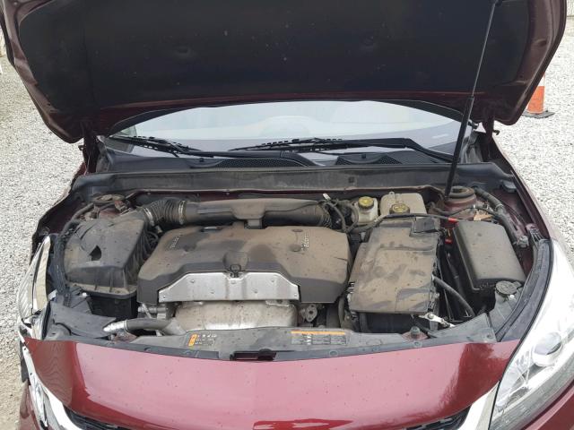 1G11F5SL6FF264927 - 2015 CHEVROLET MALIBU LTZ MAROON photo 7