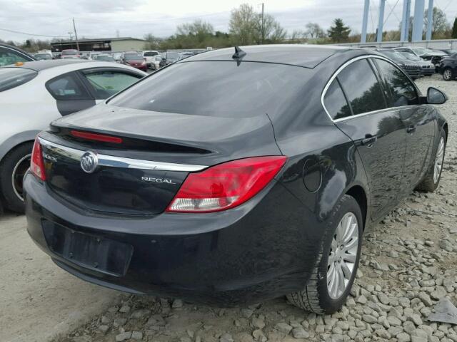 2G4GR5EK0C9113092 - 2012 BUICK REGAL CHARCOAL photo 4