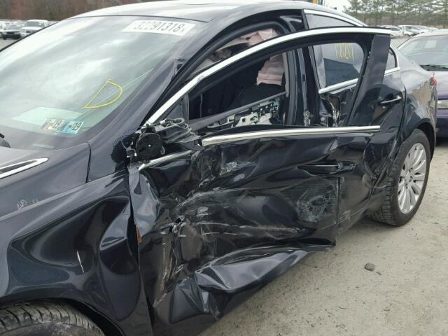 2G4GR5EK0C9113092 - 2012 BUICK REGAL CHARCOAL photo 9