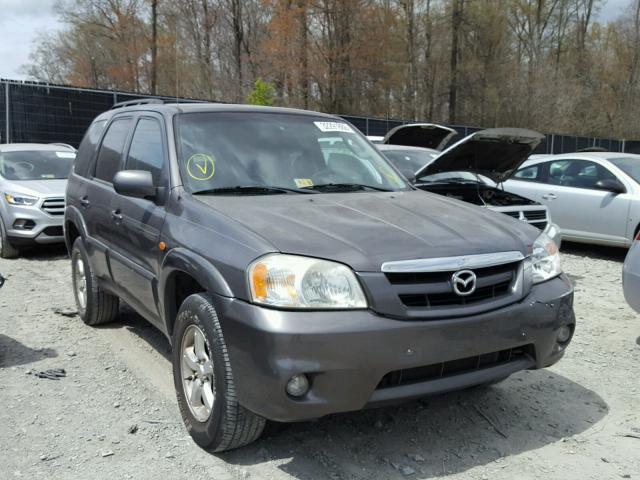 4F2YZ04195KM03370 - 2005 MAZDA TRIBUTE S GRAY photo 1