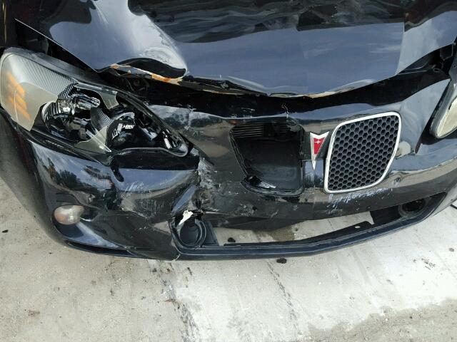 2G2WC58C181154203 - 2008 PONTIAC GRAND PRIX Қара фото 9