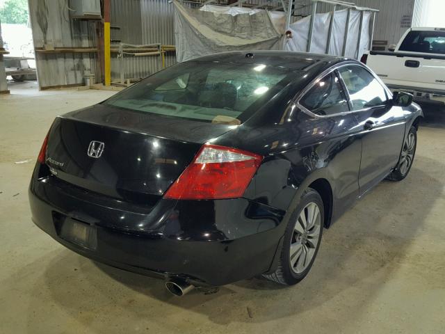 1HGCS1B8XAA010693 - 2010 HONDA ACCORD EXL BLACK photo 4