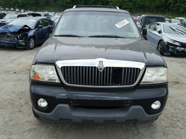 5LMEU88H03ZJ53022 - 2003 LINCOLN AVIATOR BLACK photo 9