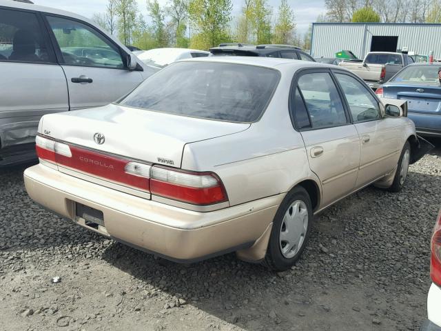 1NXBB02E9VZ550515 - 1997 TOYOTA COROLLA DX BEIGE photo 4