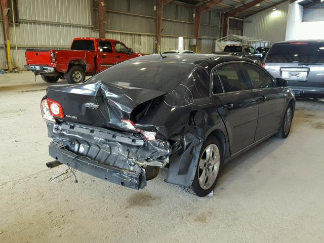 1G1ZH57B38F261631 - 2008 CHEVROLET MALIBU 1LT შავი ფოტო 4