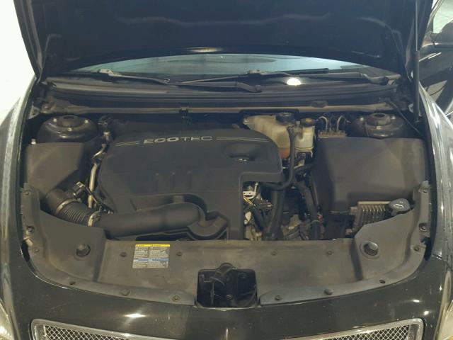 1G1ZH57B38F261631 - 2008 CHEVROLET MALIBU 1LT შავი ფოტო 7