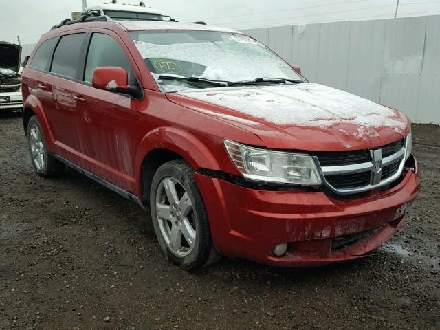 3D4PH5FV2AT162842 - 2010 DODGE JOURNEY SX RED photo 1