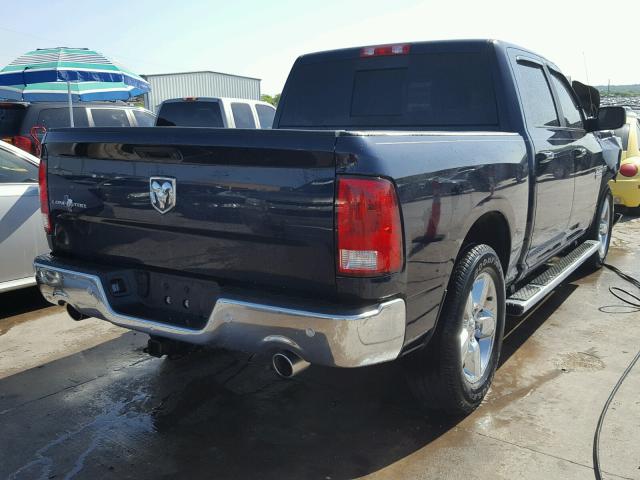 3C6RR6LT9GG293013 - 2016 RAM 1500 SLT BLUE photo 4