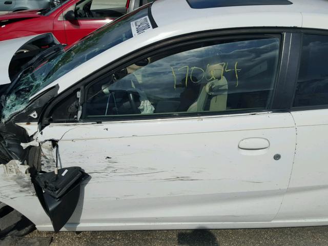 1G8AW12F74Z200055 - 2004 SATURN ION LEVEL WHITE photo 10