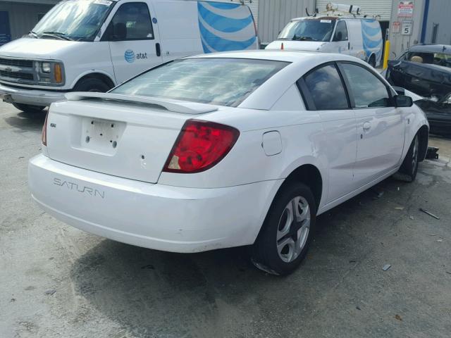 1G8AW12F74Z200055 - 2004 SATURN ION LEVEL WHITE photo 4