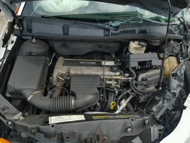 1G8AW12F74Z200055 - 2004 SATURN ION LEVEL WHITE photo 7
