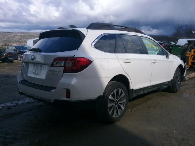 4S4BSENC0H3241050 - 2017 SUBARU OUTBACK 3. WHITE photo 4