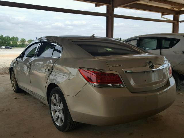 1G4GC5ED3BF349423 - 2011 BUICK LACROSSE C GOLD photo 3