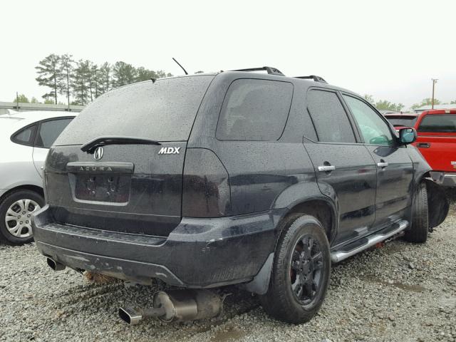 2HNYD18734H500616 - 2004 ACURA MDX TOURIN BLACK photo 4