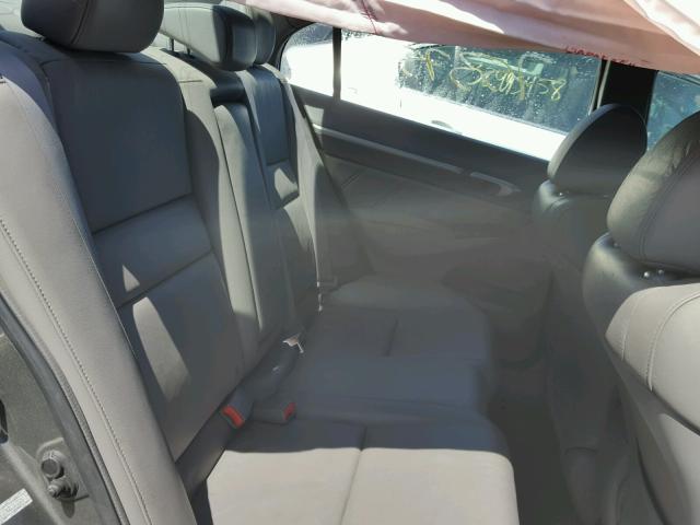 1HGFA16968L061626 - 2008 HONDA CIVIC EXL GRAY photo 6