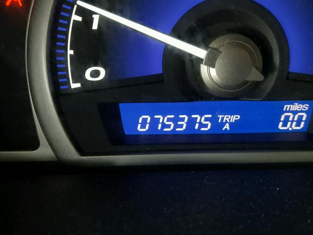 1HGFA16968L061626 - 2008 HONDA CIVIC EXL GRAY photo 8