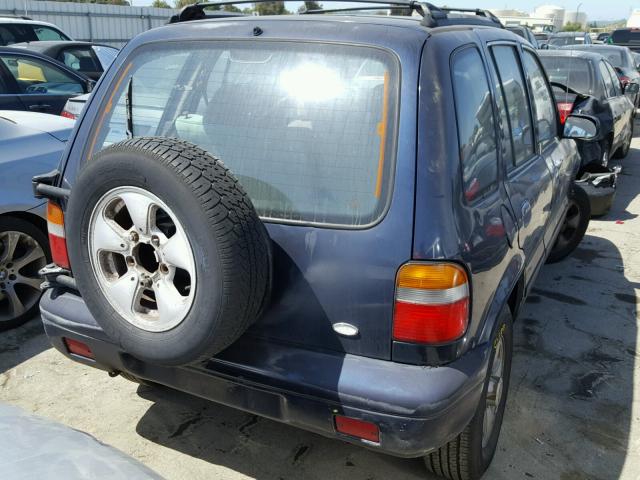 KNDJA7234T5524969 - 1996 KIA SPORTAGE BLUE photo 4