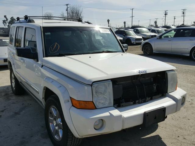 1J8HG58236C260717 - 2006 JEEP COMMANDER WHITE photo 1