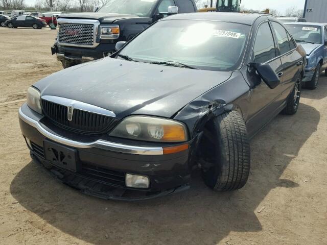 1LNHM87A12Y704017 - 2002 LINCOLN LS BLACK photo 2