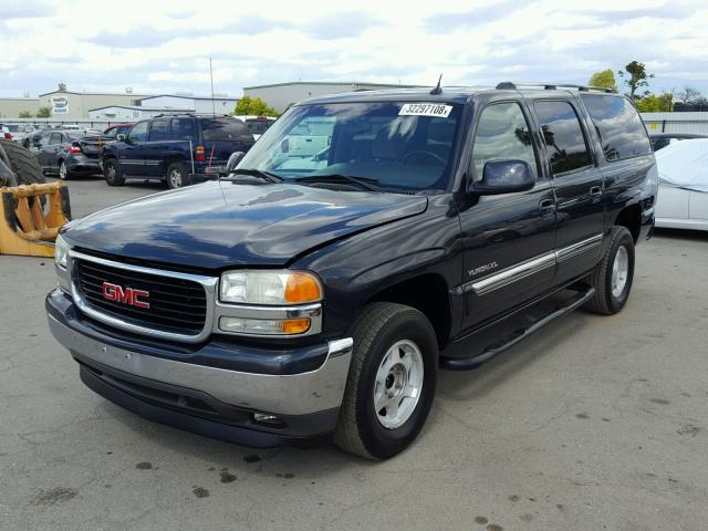 1GKEC16Z75J142781 - 2005 GMC YUKON XL C GRAY photo 2