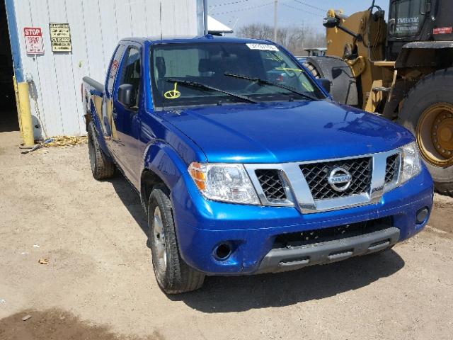1N6AD0CU8DN753403 - 2013 NISSAN FRONTIER S BLUE photo 1