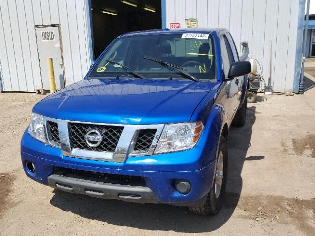 1N6AD0CU8DN753403 - 2013 NISSAN FRONTIER S BLUE photo 2