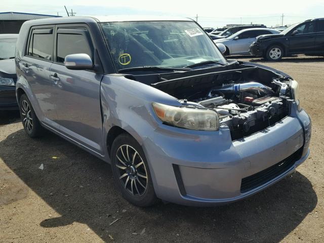 JTLKE50E891090898 - 2009 TOYOTA SCION XB SILVER photo 1