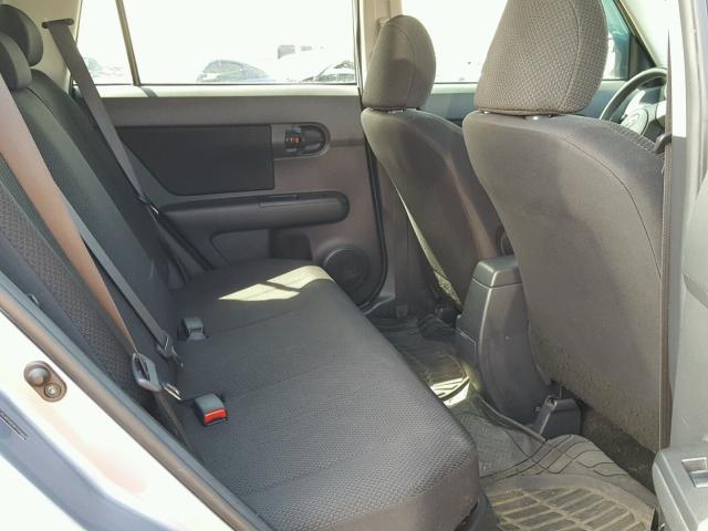 JTLKE50E891090898 - 2009 TOYOTA SCION XB SILVER photo 6