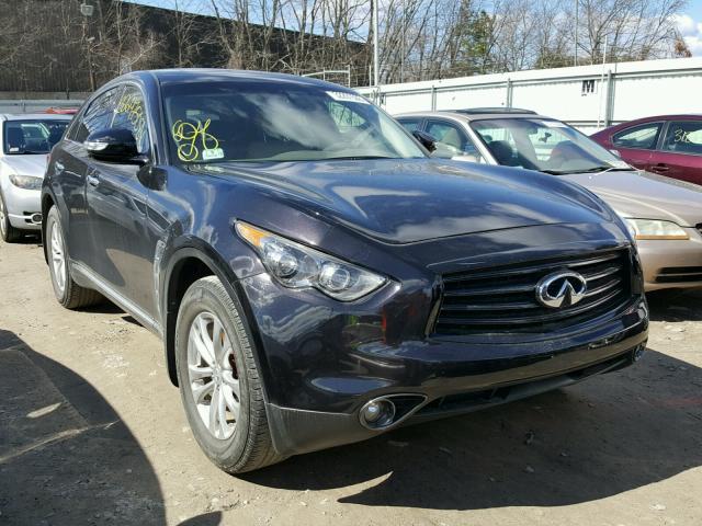 JN8CS1MU4DM141666 - 2013 INFINITI FX37 BLACK photo 1