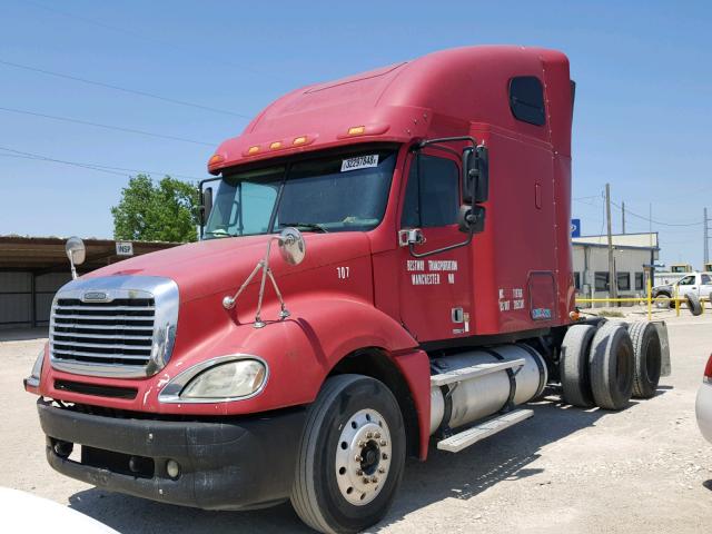 1FUJA6CK07LY88672 - 2007 FREIGHTLINER CONVENTION RED photo 2