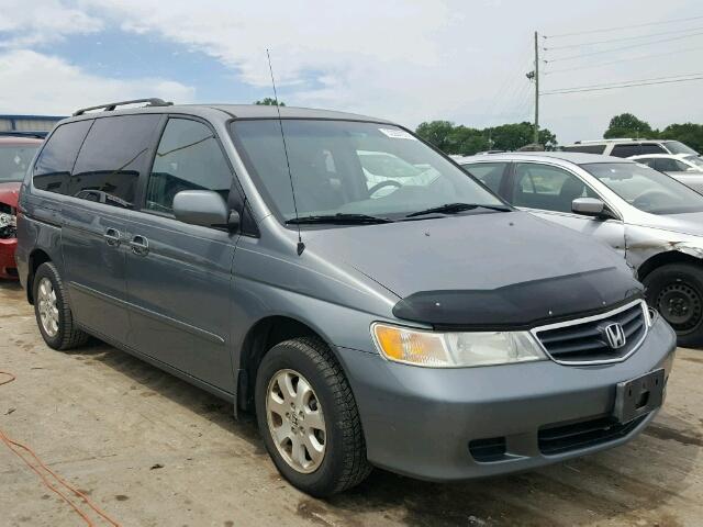 5FNRL186X2B041849 - 2002 HONDA ODYSSEY EX GRAY photo 1