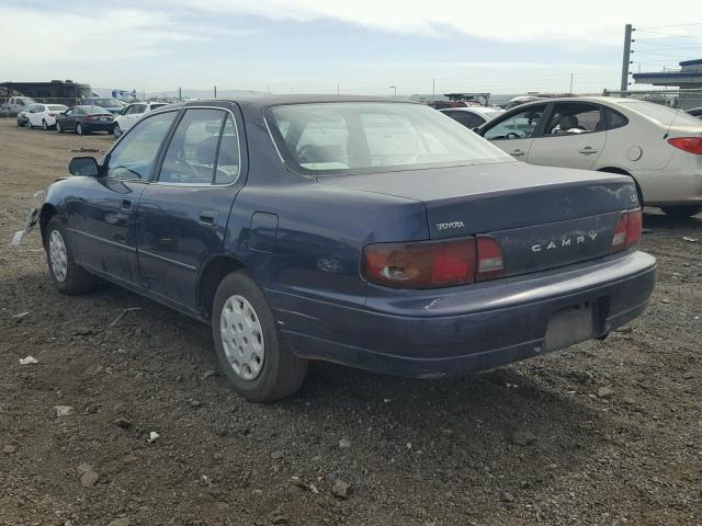 JT2BG12K1T0400980 - 1996 TOYOTA CAMRY DX BLUE photo 3