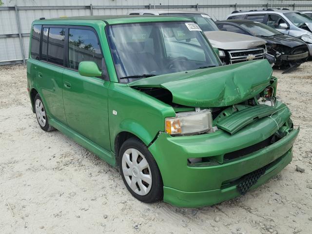 JTLKT324X64079426 - 2006 TOYOTA SCION XB Жасыл фото 1