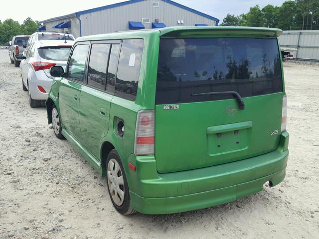 JTLKT324X64079426 - 2006 TOYOTA SCION XB Жасыл фото 3