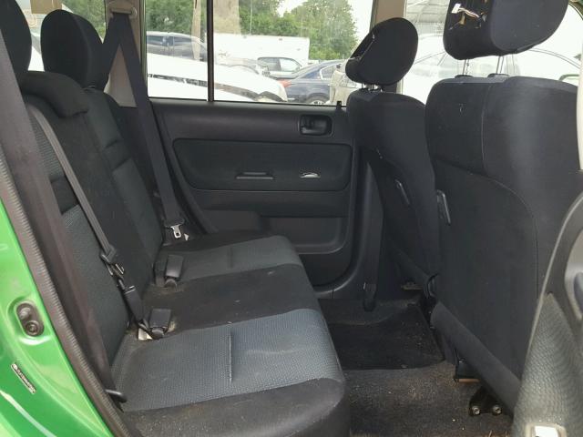 JTLKT324X64079426 - 2006 TOYOTA SCION XB Жасыл фото 6