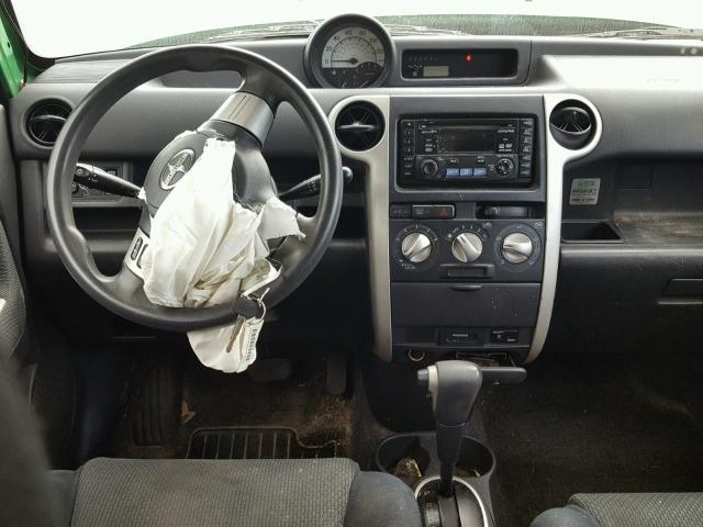JTLKT324X64079426 - 2006 TOYOTA SCION XB Жасыл фото 9