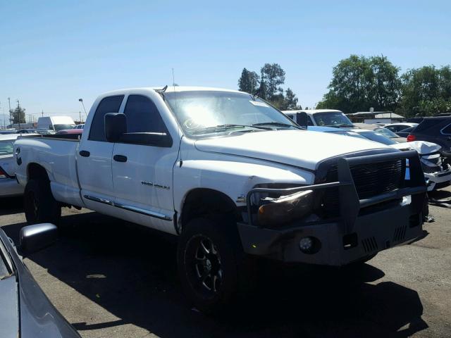 3D7KU28C74G282684 - 2004 DODGE RAM 2500 S WHITE photo 1