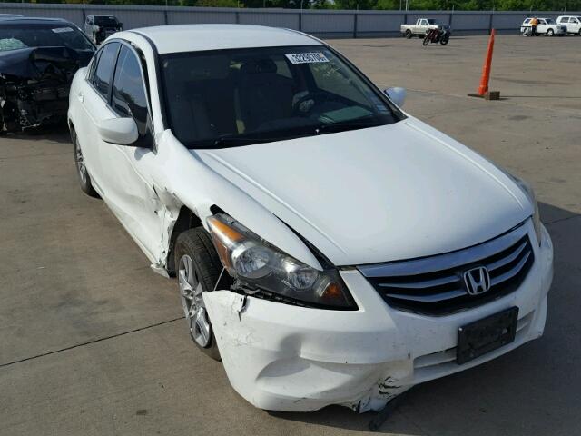 1HGCP2F67CA157170 - 2012 HONDA ACCORD SE WHITE photo 1