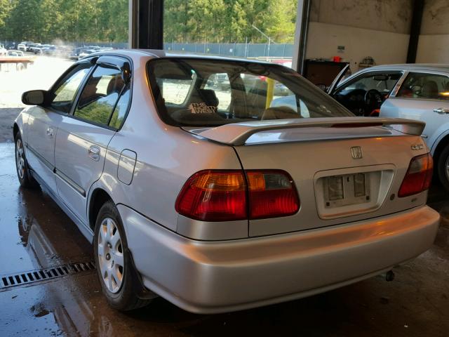 2HGEJ661XXH906704 - 1999 HONDA CIVIC BASE SILVER photo 3