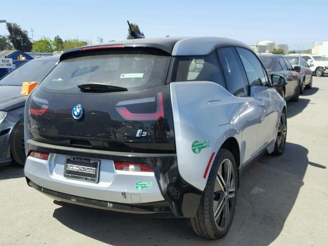 WBY1Z4C58EV276766 - 2014 BMW I3 REX TWO TONE photo 4