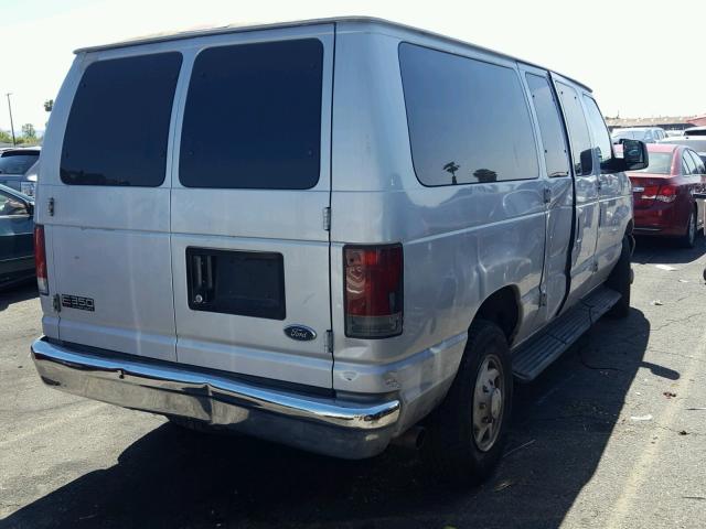 1FBNE31L45HA93412 - 2005 FORD ECONOLINE WHITE photo 4