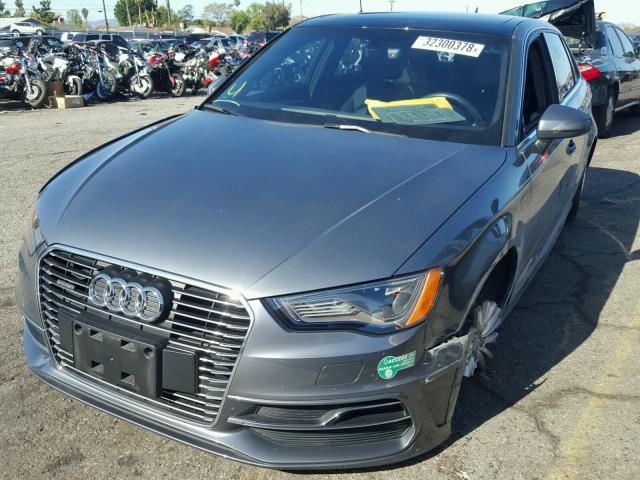 WAUMPBFF5GA119751 - 2016 AUDI A3 E-TRON GRAY photo 2