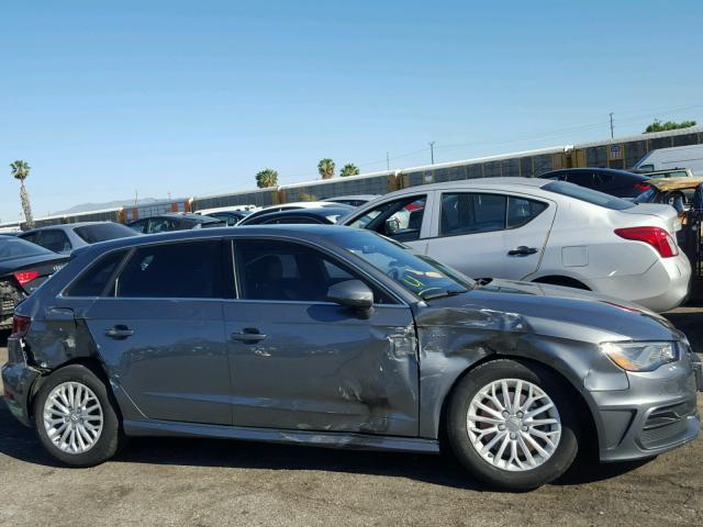 WAUMPBFF5GA119751 - 2016 AUDI A3 E-TRON GRAY photo 9